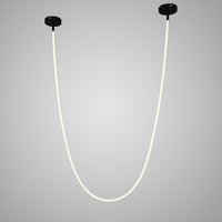 Lustre LED simple WOMO pour plafonds hauts - WM2312