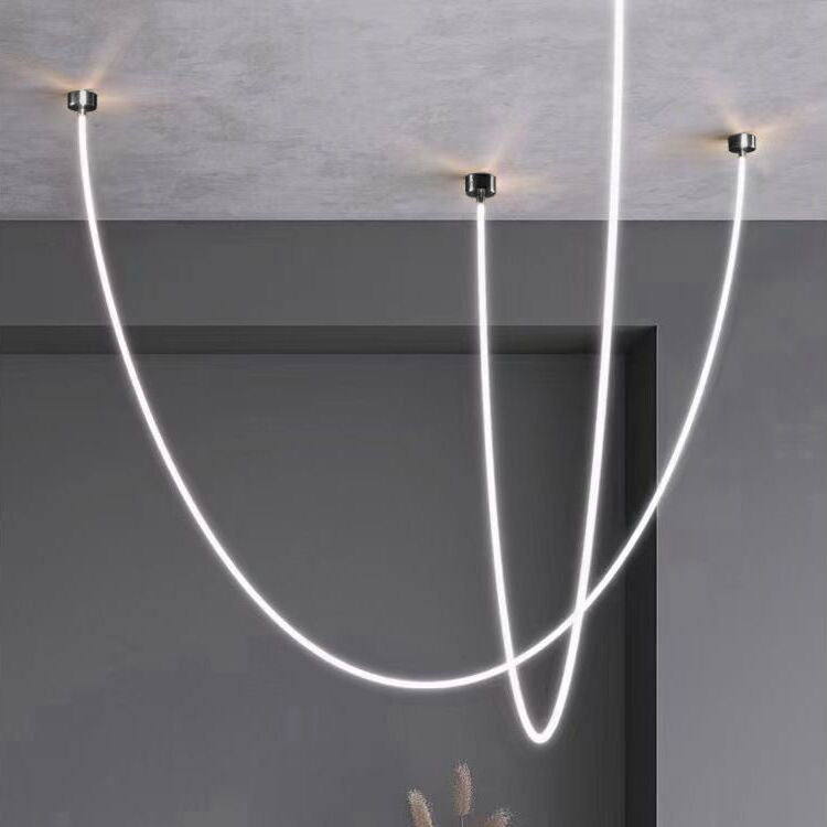 WOMO LED Kronleuchter Schlicht für Hohe Decken-WM2312