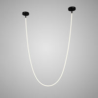 Lustre LED simple WOMO pour plafonds hauts - WM2312