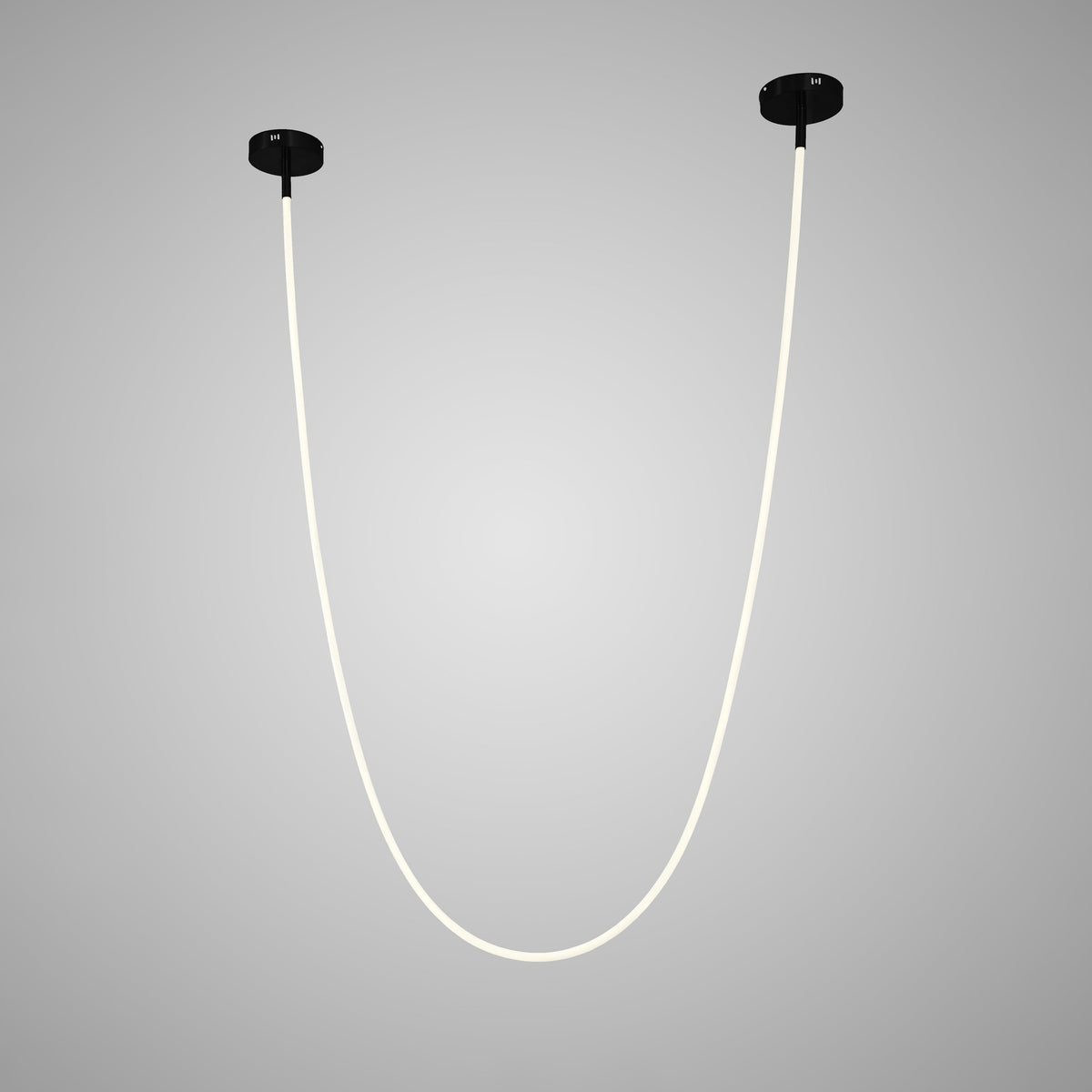 Lustre LED simple WOMO pour plafonds hauts - WM2312