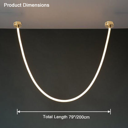 WOMO Rope Led Chandelier-WM2312