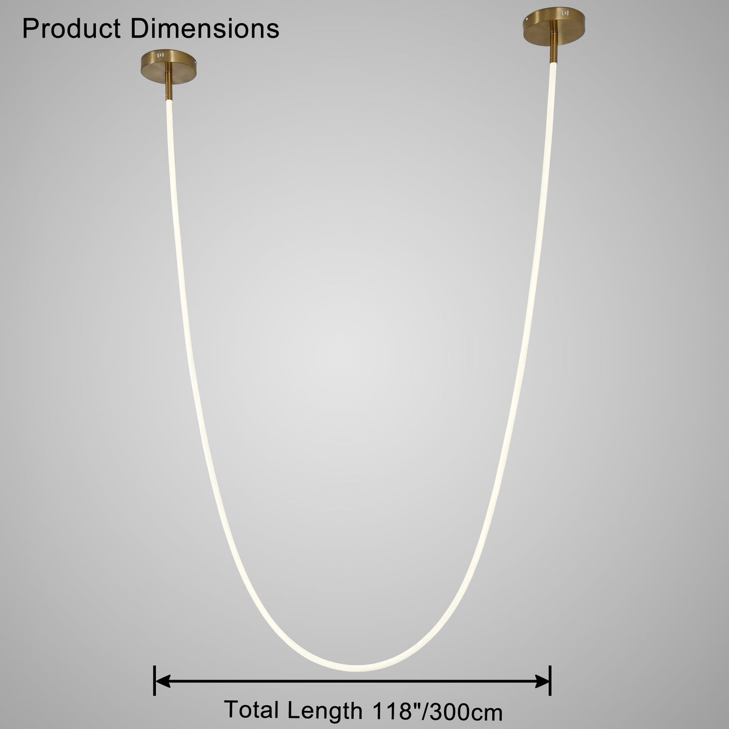 WOMO Rope Led Chandelier-WM2312