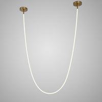 Lustre LED simple WOMO pour plafonds hauts - WM2312