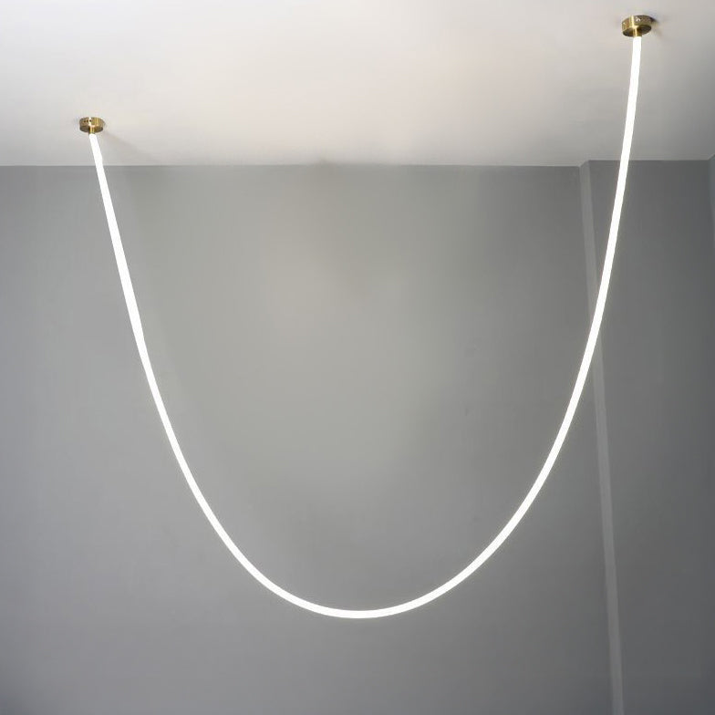 WOMO LED Kronleuchter Schlicht für Hohe Decken-WM2312