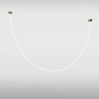 Lustre LED simple WOMO pour plafonds hauts - WM2312