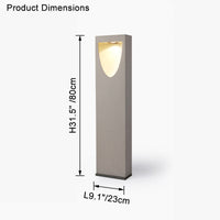 WOMO Path Bollard Light - WM9118