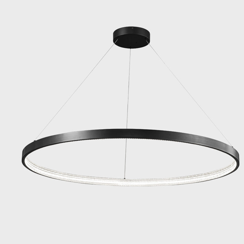 WOMO LED Kronleuchter Ring aus Messing-WM2357