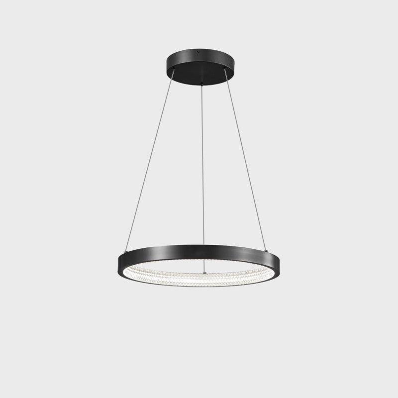 WOMO LED Kronleuchter Ring aus Messing-WM2357