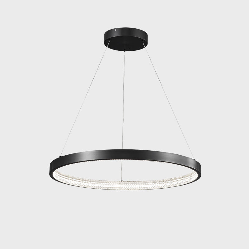 WOMO LED Kronleuchter Ring aus Messing-WM2357