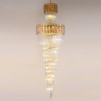 Lustre cascade en cristal WOMO-WM2387