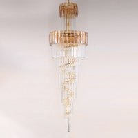 Lustre cascade en cristal WOMO-WM2387