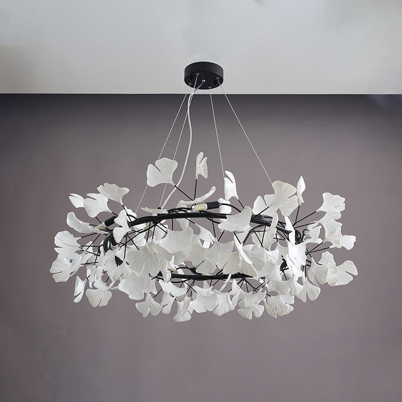 WOMO Gingko Runder Kronleuchter-WM2414