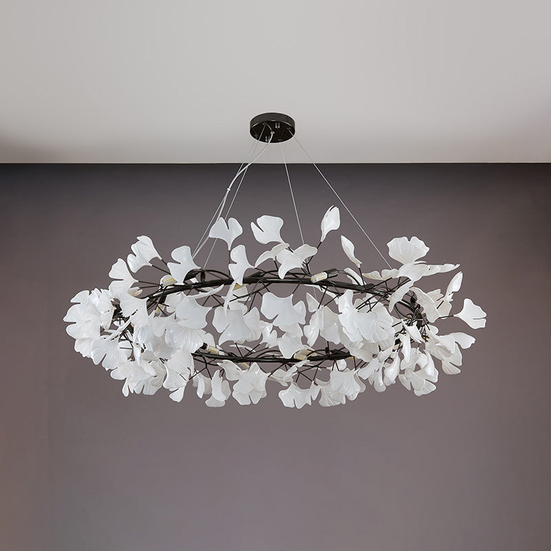 WOMO Gingko Runder Kronleuchter-WM2414