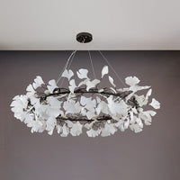 WOMO Gingko Runder Kronleuchter-WM2414