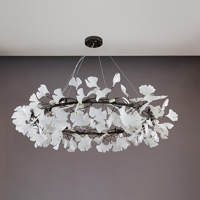 WOMO Gingko Runder Kronleuchter-WM2414