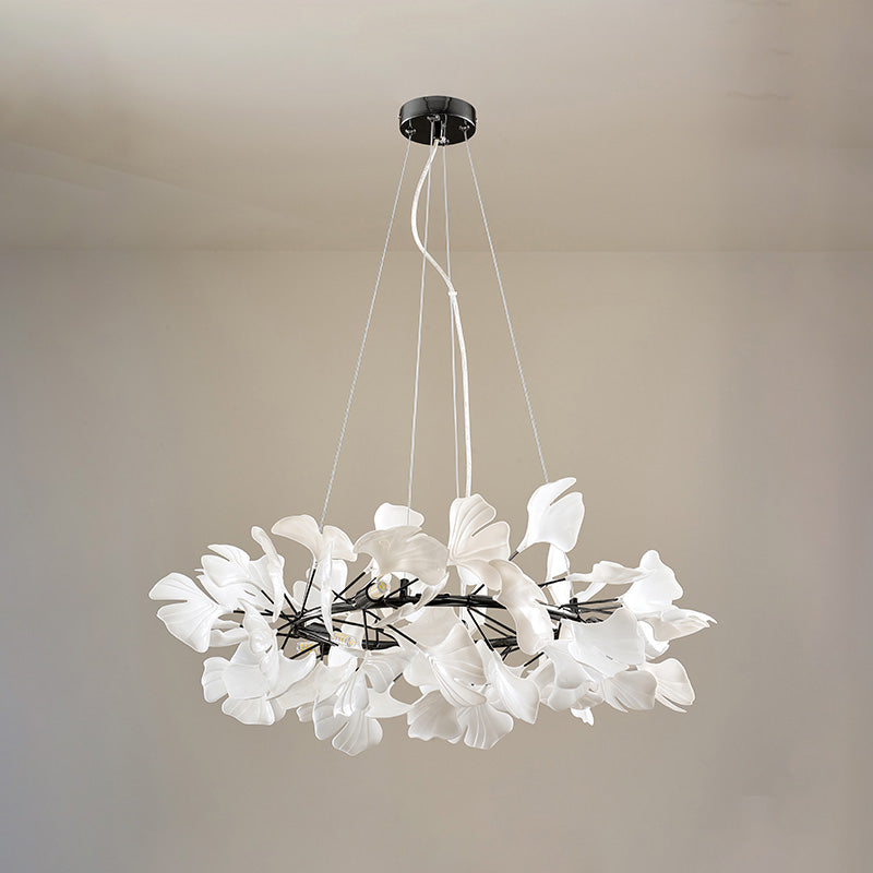 WOMO Gingko Runder Kronleuchter-WM2414