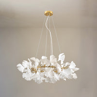 WOMO Gingko Runder Kronleuchter-WM2414