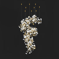 WOMO Ginkgo Spiral Chandelier-WM2423