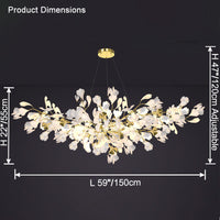 Lustre WM2424 branche de Ginkgo WOMO