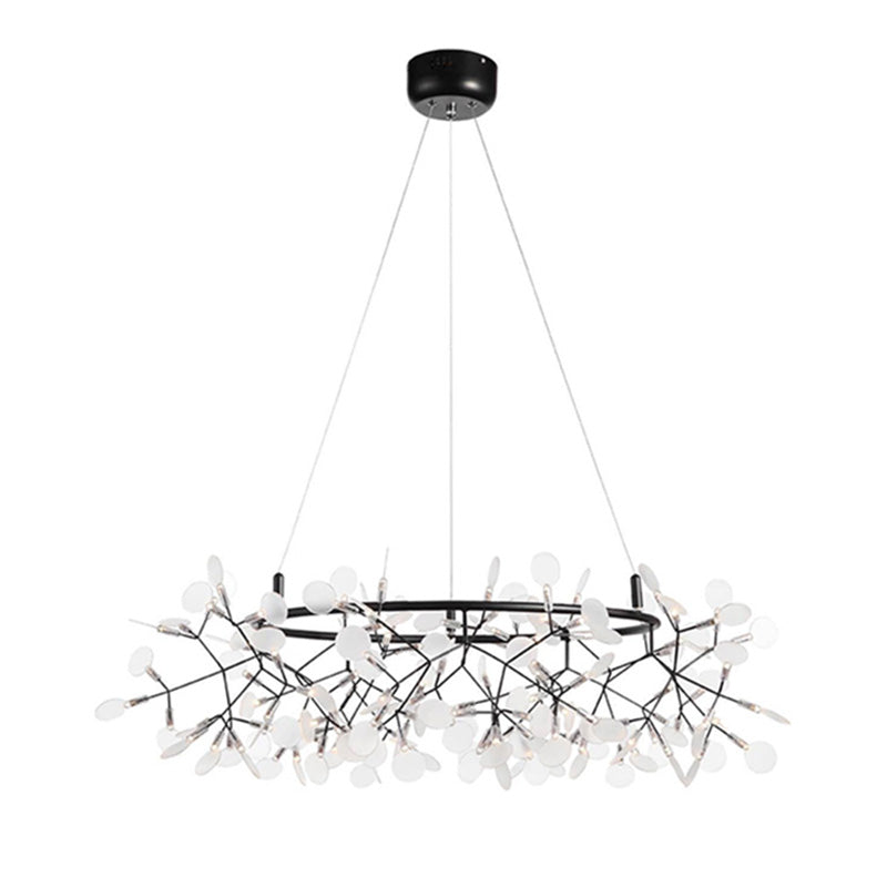 WOMO Design Kronleuchter Rund Wohnzimmer-WM2435