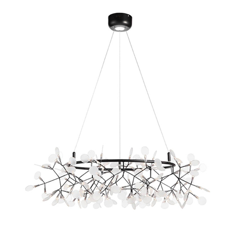 WOMO Design Kronleuchter Rund Wohnzimmer-WM2435