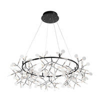 WOMO Design Kronleuchter Rund Wohnzimmer-WM2435
