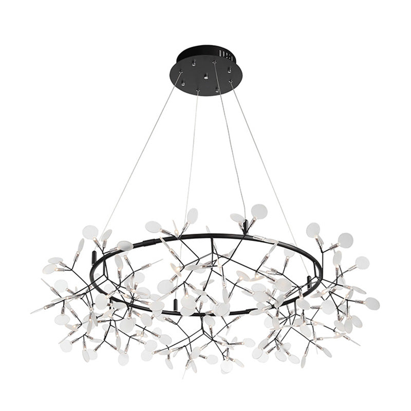 WOMO Design Kronleuchter Rund Wohnzimmer-WM2435