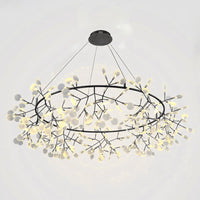 WOMO Design Kronleuchter Rund Wohnzimmer-WM2435
