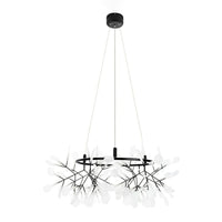 WOMO Design Kronleuchter Rund Wohnzimmer-WM2435