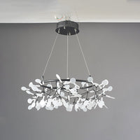 WOMO Design Kronleuchter Rund Wohnzimmer-WM2435