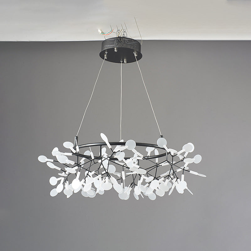 WOMO Design Kronleuchter Rund Wohnzimmer-WM2435