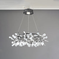 WOMO Design Kronleuchter Rund Wohnzimmer-WM2435