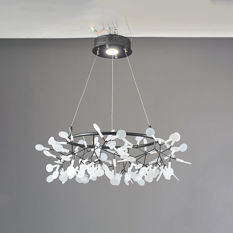 WOMO Design Kronleuchter Rund Wohnzimmer-WM2435
