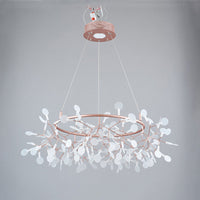 WOMO Design Kronleuchter Rund Wohnzimmer-WM2435