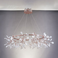 WOMO Design Kronleuchter Rund Wohnzimmer-WM2435