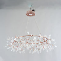 WOMO Design Kronleuchter Rund Wohnzimmer-WM2435