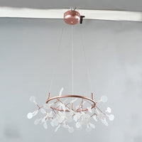 WOMO Design Kronleuchter Rund Wohnzimmer-WM2435