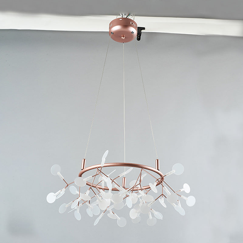 WOMO Design Kronleuchter Rund Wohnzimmer-WM2435