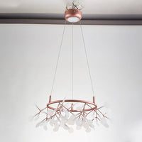 WOMO Design Kronleuchter Rund Wohnzimmer-WM2435