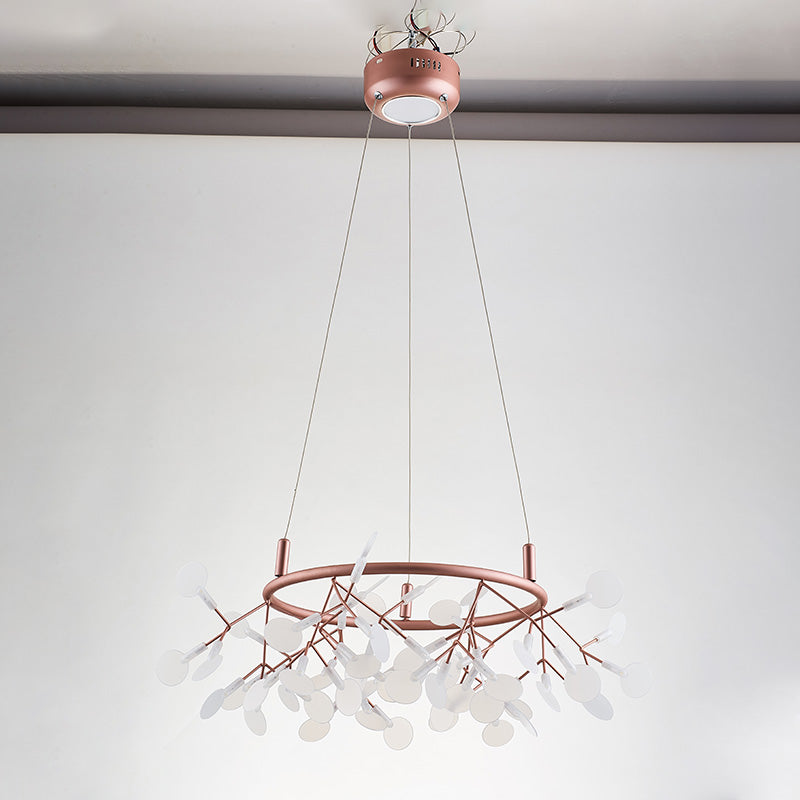 WOMO Design Kronleuchter Rund Wohnzimmer-WM2435