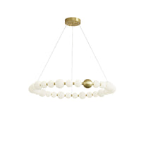 WOMO Pearl Chandelier Ring-WM2449