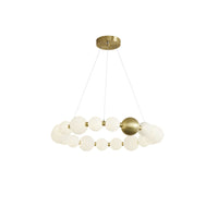 WOMO Pearl Chandelier Ring-WM2449