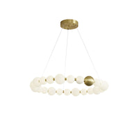 WOMO Pearl Chandelier Ring-WM2449