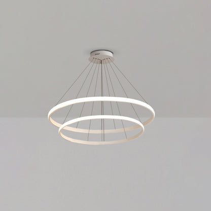 WOMO Tiered Circular Led Chandelier-WM2458