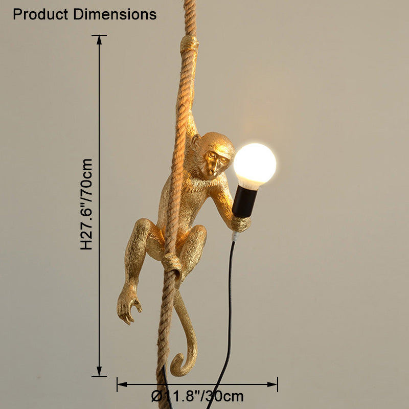 WOMO Monkey Rope Pendelleuchte-WM2467