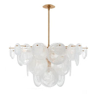 WOMO Lustre moderne en verre WM2477