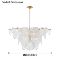 WOMO Lustre moderne en verre WM2477