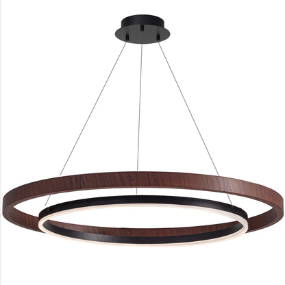 WOMO Circular Led Wood Chandelier-WM2492