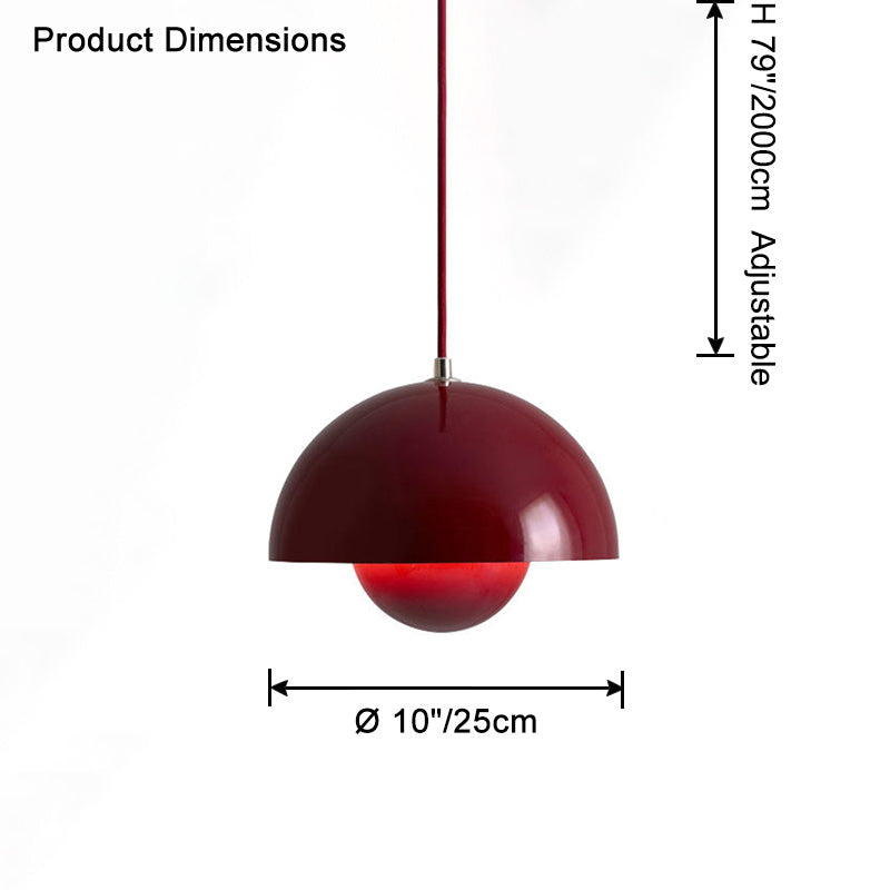 WOMO Kuppel Kleine Pendelleuchte-WM2498