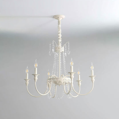 WOMO French Candelabra Crystal Chandelier-WM2398